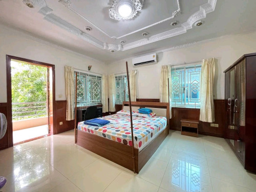 🏡 Borey Chamkarmon | Spacious 3+1BR Villa for Rent in Prime Phnom Penh Location
