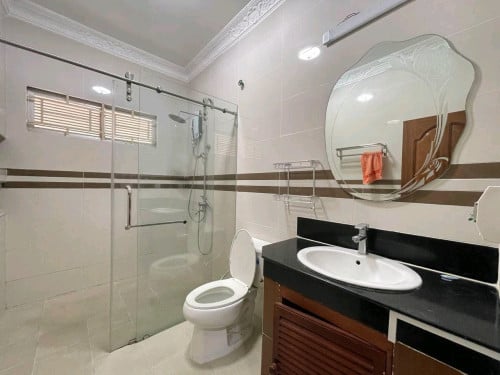 🏡 Borey Chamkarmon | Spacious 3+1BR Villa for Rent in Prime Phnom Penh Location