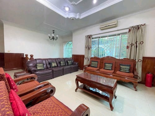 🏡 Borey Chamkarmon | Spacious 3+1BR Villa for Rent in Prime Phnom Penh Location