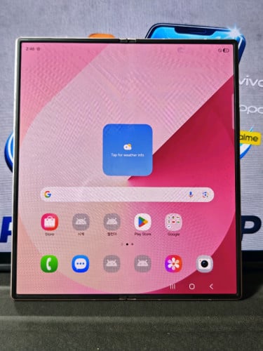 📱Galaxy Z Fold6 / កូរ៉េ (Korea) 💾RAM12G+12G/Storage256G✅នៅស្អាត98.5%👉៊(លក់មានការធានាត្រឹមត្រូវ)