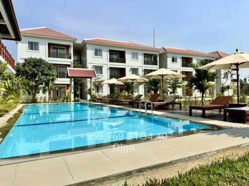 🔑  Siem Reap, Brand new Apartment with Swimming Pool for Rent (#28601)