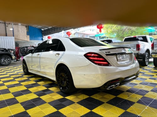 🔥 Mercedes Benz S400L 2014 Upgraded S63 AMG Full OptionWhite on Black 🤍🖤