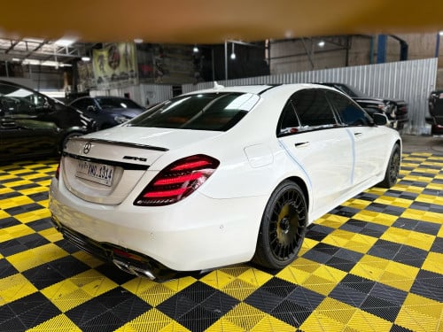 🔥 Mercedes Benz S400L 2014 Upgraded S63 AMG Full OptionWhite on Black 🤍🖤