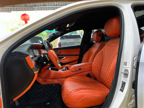 🔥 Mercedes Benz S400L 2014 Upgraded S63 AMG Full OptionWhite on Black 🤍🖤