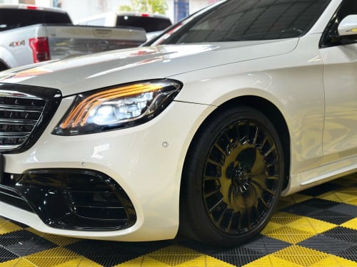 🔥 Mercedes Benz S400L 2014 Upgraded S63 AMG Full OptionWhite on Black 🤍🖤