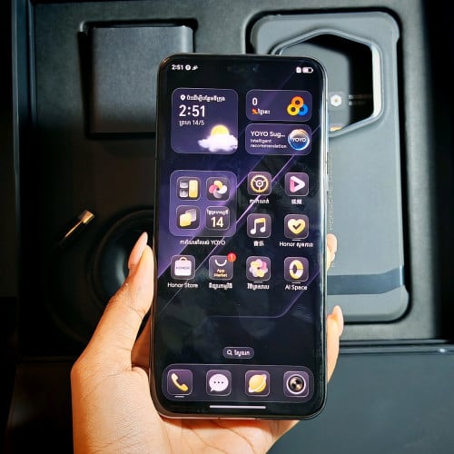 HONOR Magic 7 RSR (វ៉ៃដូរបាន)មានធានាច្បាស់លាស់ត្រឹមត្រូវ