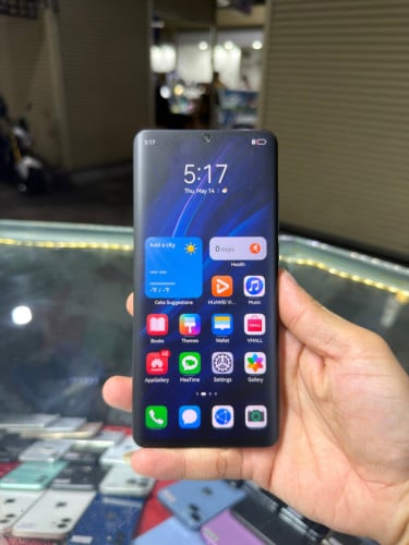 Huawei P30 Pro Black CH សុីម២ , Ram8GB HD128GB Phone Condition 98% , ម៉ាស៊ីនសានុំហ្សីន
