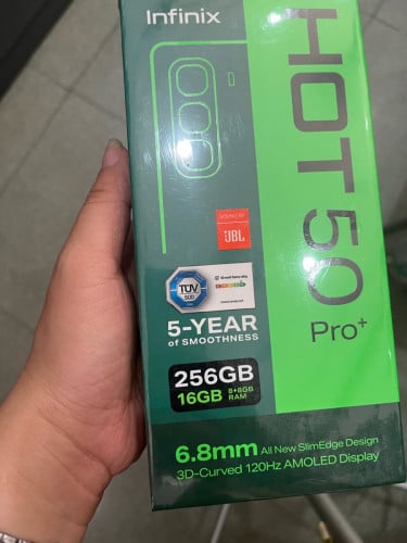 Infinix hot 50 pro plus brand new , warranty 1 year