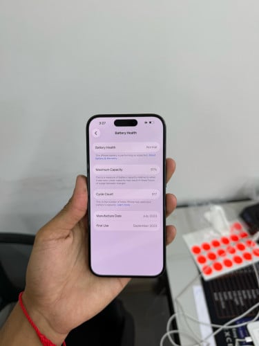 iPhone 15 pro 1TB LL/A សំនុំសុីន