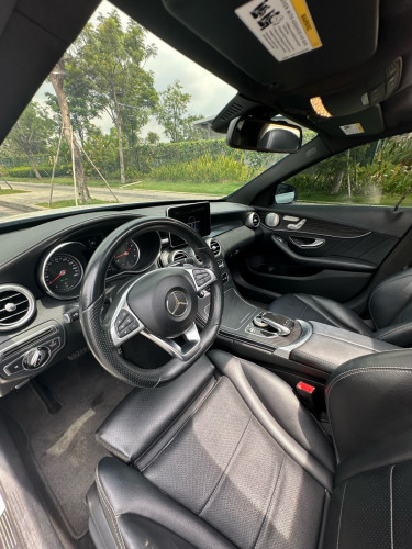 Mercedes C300 AMG Full 2015 ក្រដាសពន្ទ🔥តម្លៃ 28500$🚗