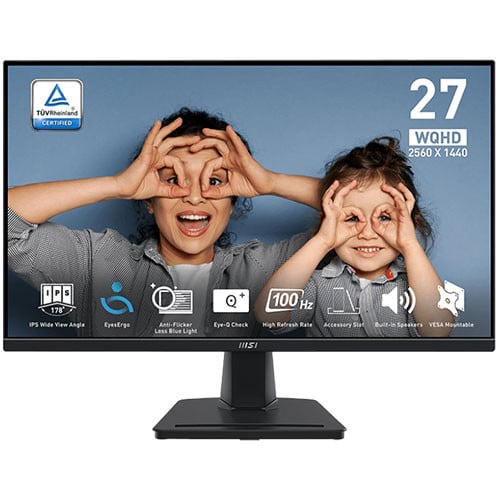 MSI PRO MP275Q 27-inch 2K 100Hz Business Monitor