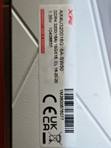 RAM Desktop ADATA XPG 32GB-3200(RGB)