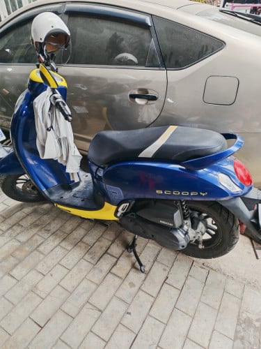 Scoopy I 2021 smart key club12 កាតគ្រី ម៉ាស៊ីនស្អាតតាន់ ថ្នាំស៊ីនមួយជុំ