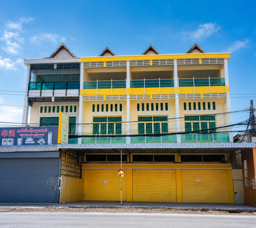 Three buildings for rent
