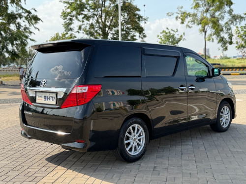 Toyota Alphard G-Option 2010 បើកដំបូល