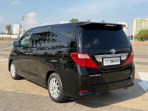 Toyota Alphard G-Option 2010 បើកដំបូល