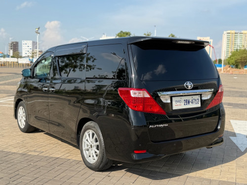 Toyota Alphard G-Option 2010 បើកដំបូល