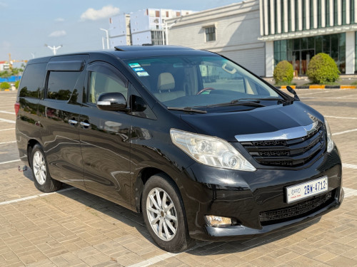 Toyota Alphard G-Option 2010 បើកដំបូល