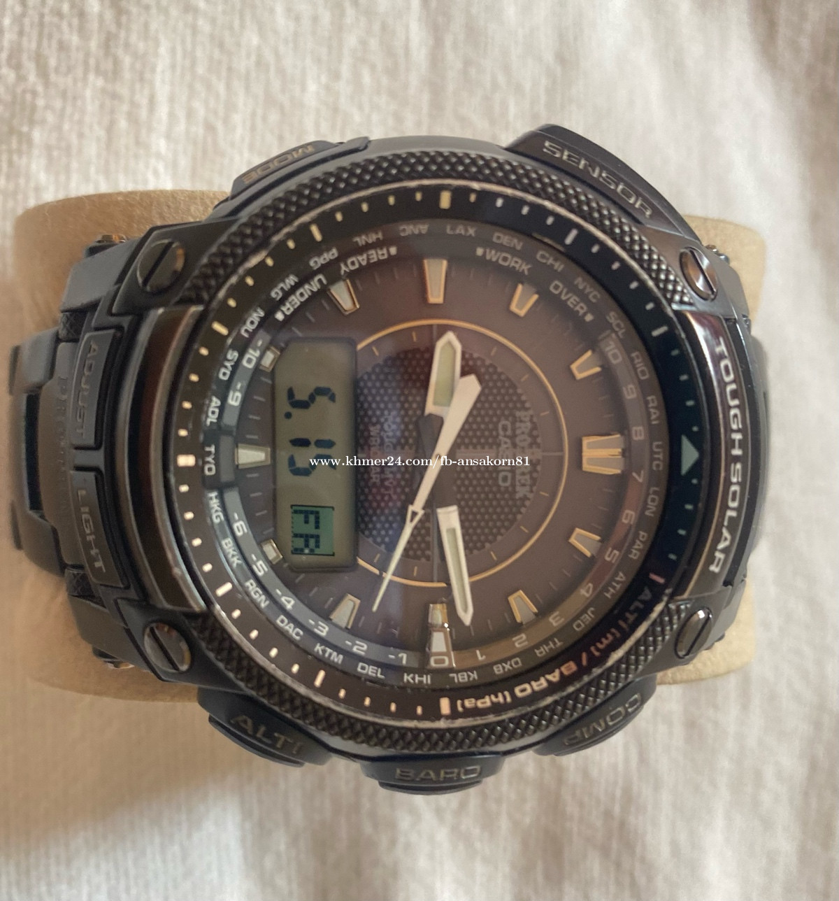 Casio Pro Trek module 5114 PRW-5000YT
