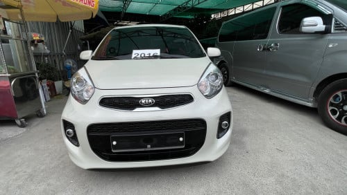 Kia Morning 2016 F sports ពណ៍ទឹកដោះគោ តំលៃចរចាបាន