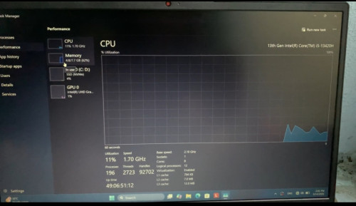 លក់បន្ទាន់!! 350$ ចរចារ បាន Lenovo ideapad slim3 condition 99% មានក្រដាស់ធានា តម្លៃទិញដេីម450$