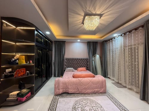 ផ្ទះលក់បន្ទាន់​ ជាប្រភេទវីឡាភ្លោះ ផ្លូវ 598 សង្កាត់ច្រាំងចំរះទី1,  ខណ្ឌឬស្សីកែវ,  រាជធានីភ្នំពេញ