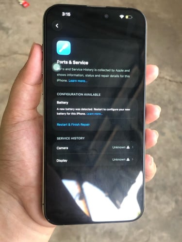 ត្រូវការលក់ iPhone 15 Pro Max bypass