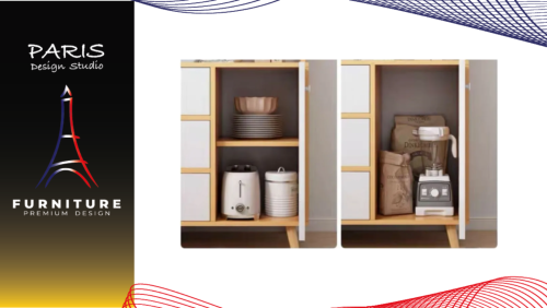 " Paris Design Studio " shelf, kitchen counter, kitchen cabinet, dish rack