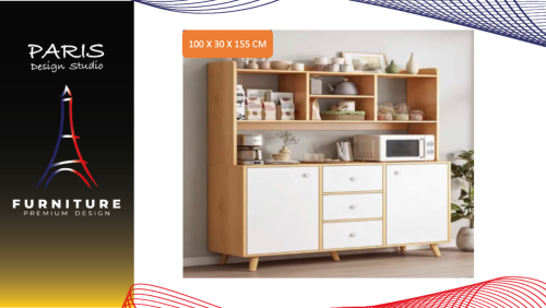 " Paris Design Studio " shelf, kitchen counter, kitchen cabinet, dish rack