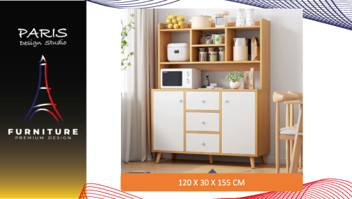 " Paris Design Studio " shelf, kitchen counter, kitchen cabinet, dish rack