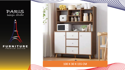 " Paris Design Studio " shelf, kitchen counter, kitchen cabinet, dish rack