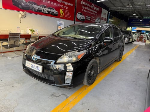 💥Prius 010 Option4 ស្លាកលេខ ពណ៌ខ្មៅ