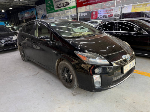 💥Prius 010 Option4 ស្លាកលេខ ពណ៌ខ្មៅ
