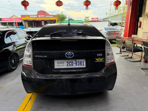 💥Prius 010 Option4 ស្លាកលេខ ពណ៌ខ្មៅ