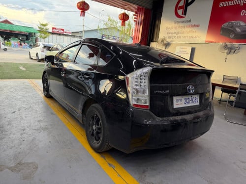 💥Prius 010 Option4 ស្លាកលេខ ពណ៌ខ្មៅ