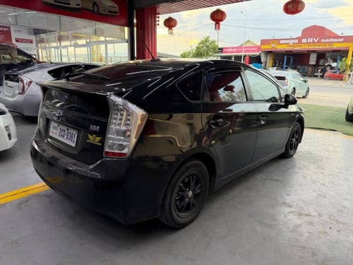 💥Prius 010 Option4 ស្លាកលេខ ពណ៌ខ្មៅ