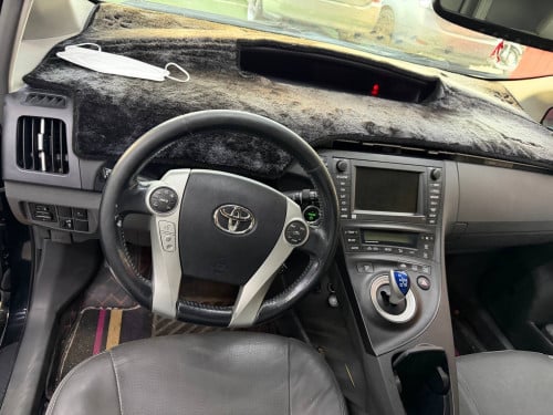💥Prius 010 Option4 ស្លាកលេខ ពណ៌ខ្មៅ