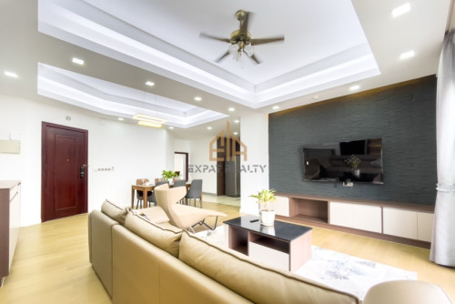3 Bedroom Services Apartment for rent- BKK1 -Phnom Penh.