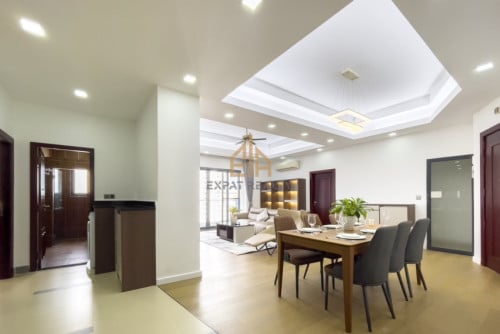 3 Bedroom Services Apartment for rent- BKK1 -Phnom Penh.