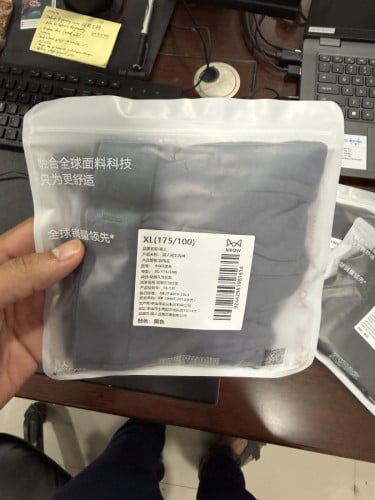 4 Men's underwear brand MIIOW size XL for 70-80kgs