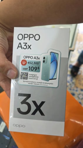 New OPPO A3X 4+4+64
