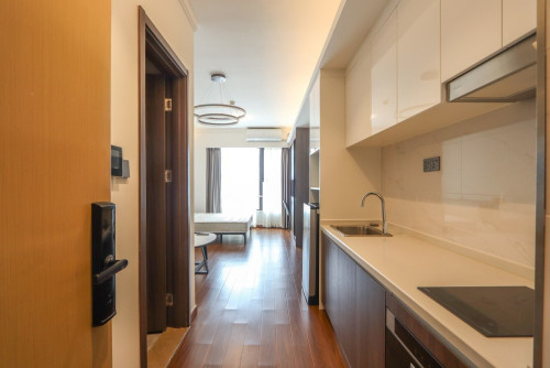Condo with Swimming pool for rent in BKK area near BKK market
