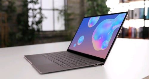 Galaxy Book S touch screen