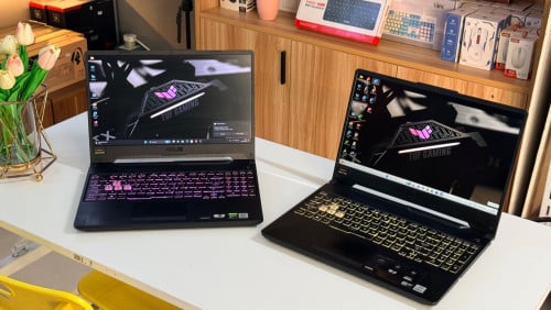 Gaming Asus Tuf តម្លៃល្អ ឥវ៉ាន់ស្អាតមកជាមួយភ្លើងRGB ស្រស់ស្អាត អាចប្តូរពណ៍បាន️