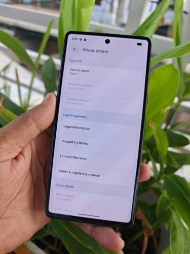 Google Pixel7 8g/128g(វៃដូរបាន)👉$175