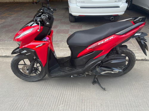 Honda Click2021 សានុំ ស្អាត ម៉ាស៊ីនស្ងាត់ ជិះស្រួល