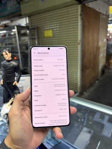Huawei Mate50E 256G Ram8G Sim2 CH អេក្រង់ម៉ាសុីនស្រុីនដូរខ្នង