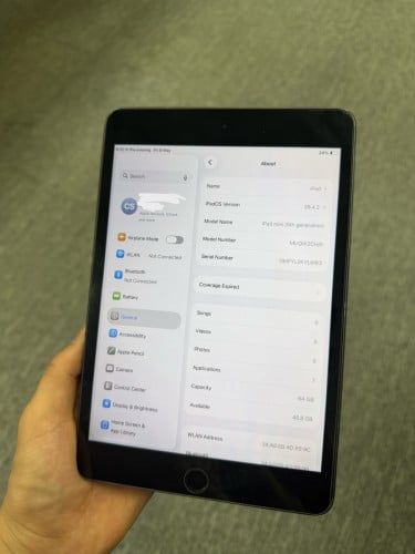 iPad mini5 condition 98% ប្រើsmooth លក់ធូរៗ