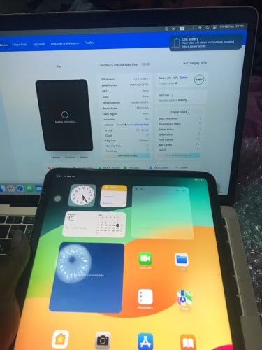 iPad Pro 2020 128g ស្អាត98% ថ្ម100% សាកបាន88ម្តង