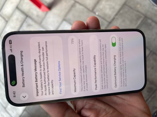 iPhone 14Pro តូច 128Gb ZA Sim2 Purple 98%